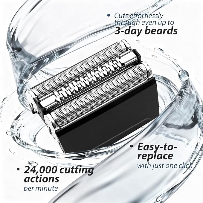 52B replacement heads shaver Compatible with Series 5Suitable for 5190cc 5090 5090cc 5197cc 5195cc.for menwet and dry.
