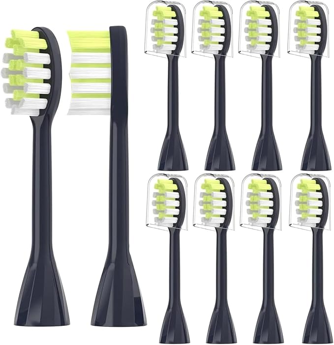 Replacement Toothbrush HeadsCompatibility for Ph One Care Head HY1100 HY1200 BH1022(8pcs Blue)