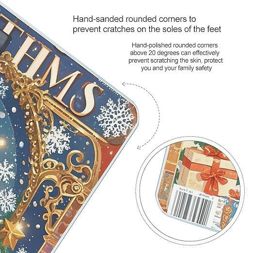 Christmas Puzzles Scale for Body Weight Smart Scales Digital Bathroom Scale High Precision Weighing Scales with Large Display Weighing Machine for People
