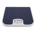 Mechanical Bathroom Scale for Home Use High Precision Analog Body Weight Scale with Large Dial Sturdy Dark Blue for Health Monitoring and Travel