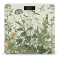 Foliage and Herbs with Dragonflies Winged Bathroom Scale for Body Weight LCD Display Digital Bathroom Scale Tempered Glass Bathroom Weight Scales Fashion Smart Scales for Home Bedroom 400 Lb