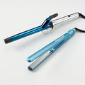Nano Titanium Ultra-Thin Hair Straightener Professional Flat Iron 5-Inch Extended Plates for Faster Straightening for All Hair Types