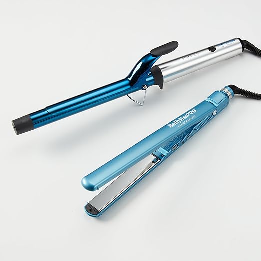 Nano Titanium Ultra-Thin Hair Straightener Professional Flat Iron 5-Inch Extended Plates for Faster Straightening for All Hair Types