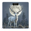 Moonlight Deer Digital Bathroom Scale for Body Weight Weighing Scale with Backlit LCD Display High Precision Measurements &amp Measures Weight Up to 180kg