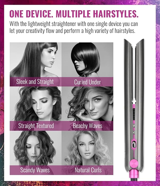 Small Flat Iron 3/10 Pencil Flat Iron for Short Hair &amp Hair Straightener Flat Iron