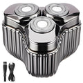 Compact Rechargeable Electric Shaver For Men Waterproof Zinc Alloy Mini For Travel And Grooming