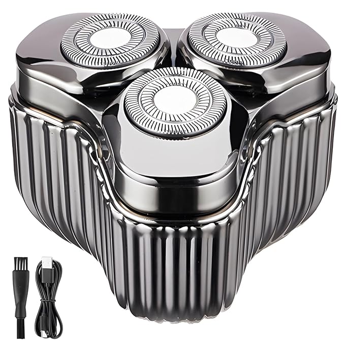 Compact Rechargeable Electric Shaver For Men Waterproof Zinc Alloy Mini For Travel And Grooming