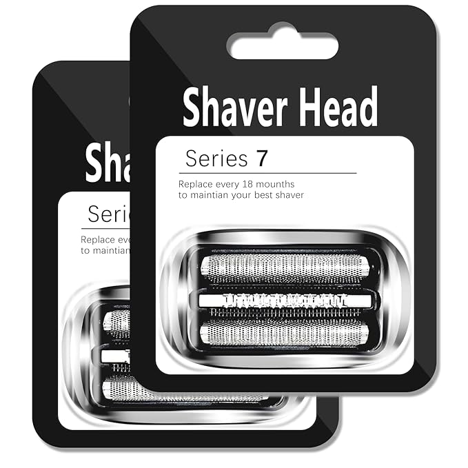 S7 73S 360 Replacement Head Foil &amp Cutters for Braun Series 7 Eletric Shavers Compatible with Braun New Generation 7020s 7025s 7027 cs 7071cc 7075cc 7085cc Razor