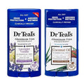 Dr. Teals Deodorant Variety Gift Set (2 Pack 2.65oz Ea.) - Vanilla Lavender &amp Coconut Oil - Essential Oils Shea Butter &amp Magnesium Help Absorb Moisture &amp Keep Skin Clean &amp Healthy