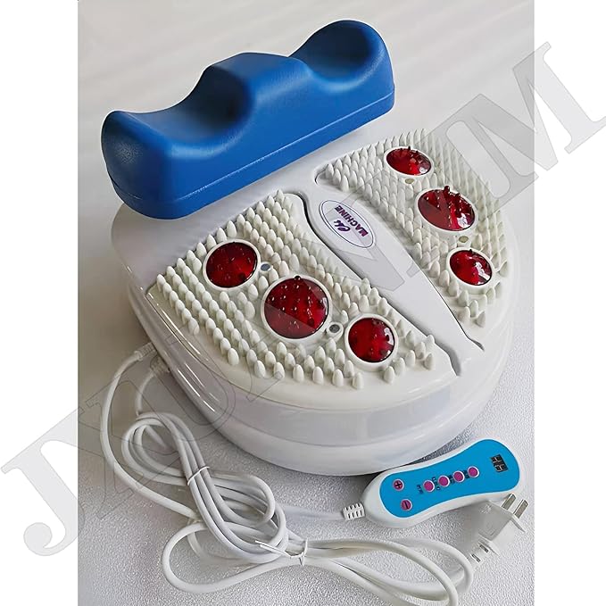Fitness Blood Chi Machine Foot Leg Massager Passive Aerobic Exerciser for Vitality Swing Shaking Exercise with Wire Control 10 Gear Speed Adjustable