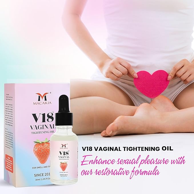 MACARIA V18 Yoni Tightening Oil Sex Appeal for women | Premium tightening | Yoni tightener tightening for women