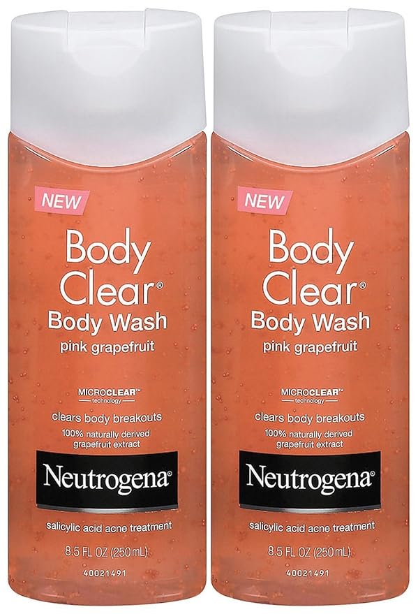 Neutrogena Body Clear Body Wash Pink Grapefruit 8.5 oz 2 pk