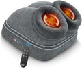 Snailax Shiatsu Foot Massager with Heat Electrick Foot Massager Machine for Neuropathy Plantar Fasciitis Feet Warmers for WomenMen Foot Heater Under Desk Size 13