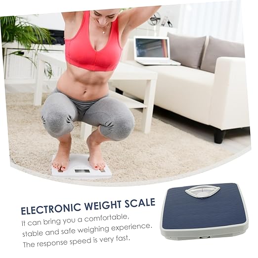Didiseaon Mechanical Rotating Dial Scale Non-Slip Mat Bathroom Accessory Home Body Scale