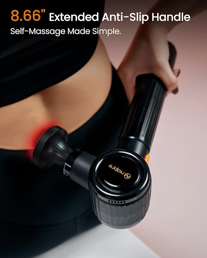 NAPRE Foldable Massage Gun and Massage Gun with Heat