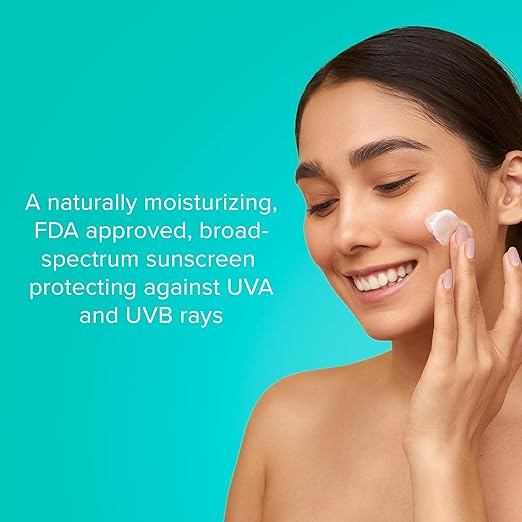 ClarityRx Skin Defense Broad-Spectrum SPF 50 Natural Plant-Based Moisturizing Face &amp Body Sunscreen With Zinc &amp Hyaluronic Acid (2 Oz)