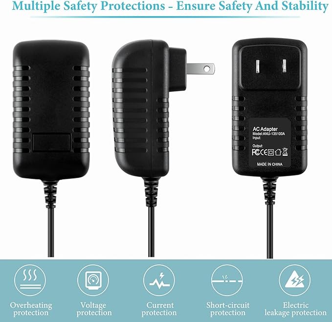 Replacement AC Adapter Compatible for Phoenix A02 AO2 Massage Gun Percussion Massager Power Supply Cord