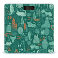 Green Animals Digital Bathroom Scale Fashion Unique Weight Scale BMI Anti-Slip Precision Weighing Scales Suitable for Home Bedrooms Use and Gift
