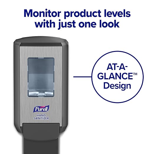 PURELL Advanced Green Certified Instant Hand Sanitizer Foam Fragrance Free EcoLogo Certified 1200 mL Refill for PURELL CS4 Manual Hand Sanitizer Dispensers (Pack of 4) - 5191-04