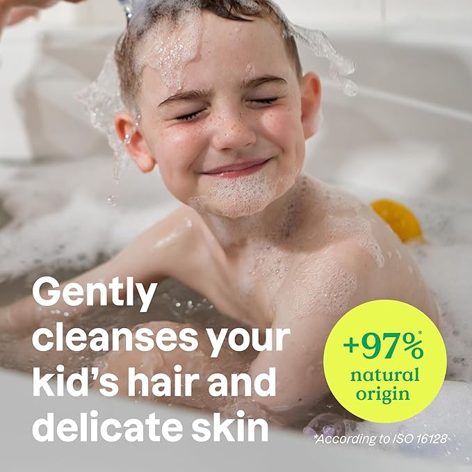 ATTITUDE Shampoo and Body Wash for Kids EWG Verified Dermatologically Tested Plant- and Mineral-Based Ingredients Vegan and Cruelty-Free Watermelon and Coco 16 Fl Oz (Pack of 6)