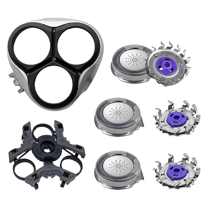 Replacement Complete Head Assembly for Norelco AT830 AT875 AT880 AT895 AT920 AT921 AT940 PT870 PT920 PT925