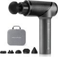 Medcursor Massage Gun - High Intensity Brushless Motor Handheld Percussion Deep Tissue Massager with 6 Massage Heads for Sore Muscle and Stiffness Valentines Day Gifts (Gray)