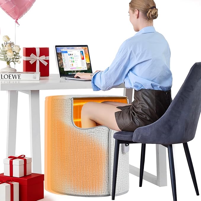 Under Desk Heater &amp Space Heater for Indoor UseLeg Foot Feet Warmer For Office Home Quiet Small Portable Personal Office Heater AccessoriesEssentials Supplies For Women Men Gifts Large