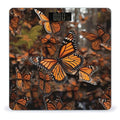 Monarch Butterflies Weight Scale Large Bathroom Scales Digital Weight with Bright LED Display Non Slip Automatic Weighing Scale Fashion Weighing Machine for Body
