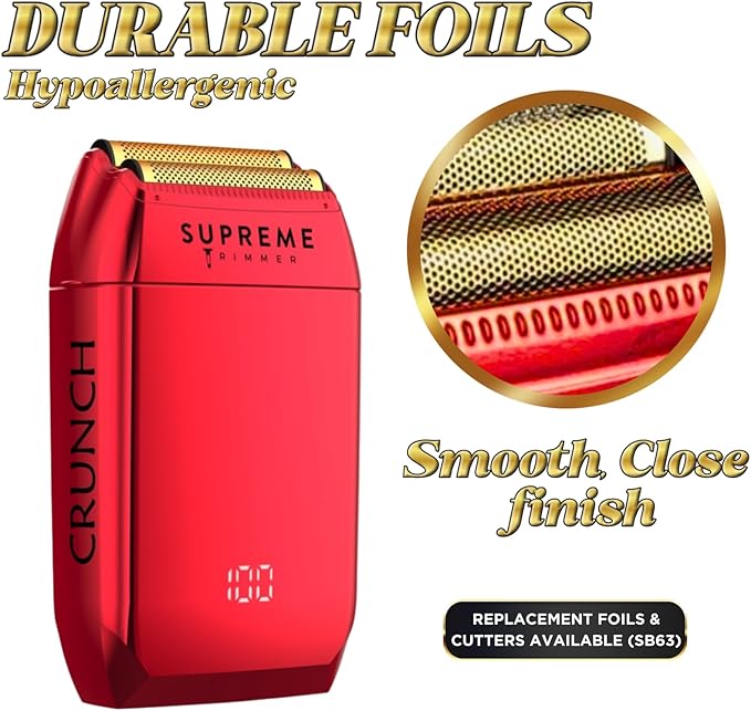Crunch Shaver &amp Replacement Blades