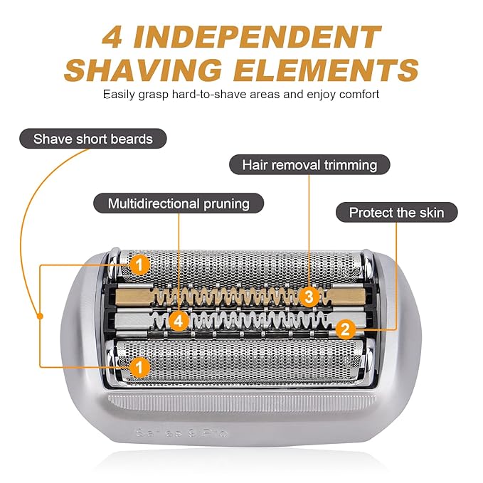 Series 9 94M Electric Shaver Replacement Head: Replacement Heads for B*raun Series 9 S9 and 9 Pro Shavers 9290cc 9291cc 9370cc 9293s 9385cc 9390cc 9330s(1pack)