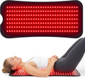Red Light Therapy Mat for Body 420 LEDs Infrared Therapeutic Heating Pad 660nm &amp 850nm 3 Modes &amp 5 Brightness Levels Flexible Light Blanket for Back Shoulder Waist and Muscle Comfort