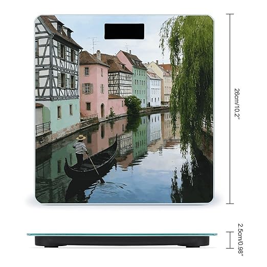 Colmar Smart Scale for Body Weight Digital Bathroom Scale Toughened Glass Weight Scale with Large LCD Backlight Display High Precision Scales Weighing Machine