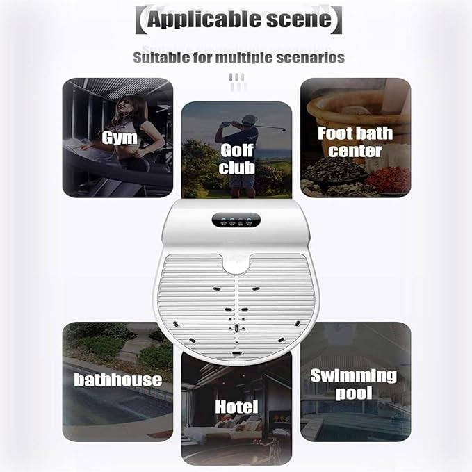 Body Hair Dryer with Sensor and Weight Scale 1500W Cold Hot Air After Shower for Bathroom/Swimming Pool