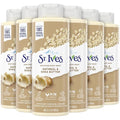 St. Ives Body Wash - Soothing Moisturizing Cleanser with Oatmeal &amp Shea Butter Made with Plant-Based Cleansers and 100% Natural Extracts 16 Oz Ea (Pack of 6)
