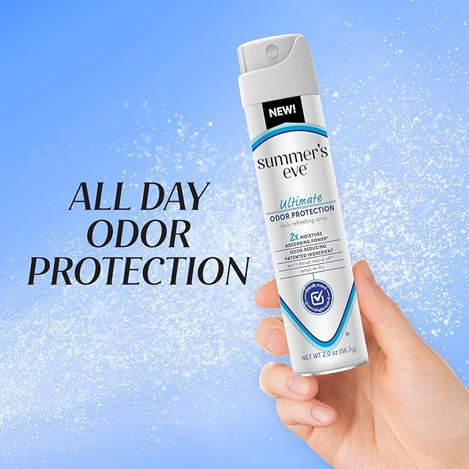 Summer's Eve Ultimate Odor Protection Feminine Spray 2 OZ (Pack of 3)