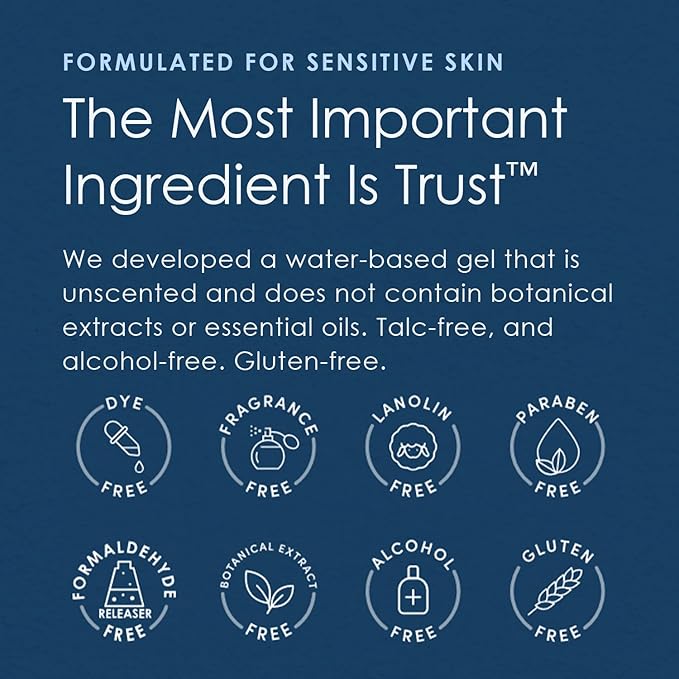 Vanicream Aluminum-Free Gel Deodorant - 2 oz - Unscented Formula for Sensitive Skin &amp Gentle Body Wash -12 fl oz - Formulated Without Common Irritants for Those with Sensitive Skin