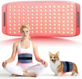 Red Light Therapy for Dogs and Humans Portable 360 LED Chips Red Light Therapy Belt with Strap Infrared Light Therapy Devices for Muscle &amp Joint Pain Relief