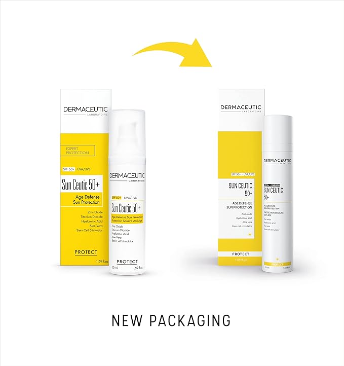 Hydraulic Acid Sun Ceutic Age Defense Sun Cream by Dermaceutic (50 ml) 1.69 fl oz