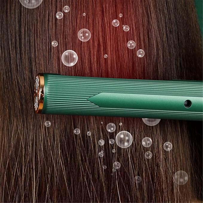 2in1 Hot Comb Straightener Electric Hair Straightener Hair Curler Hair Flat Irons (Color : Black-JoJo's Bizarre Adventure1 Size : 1)