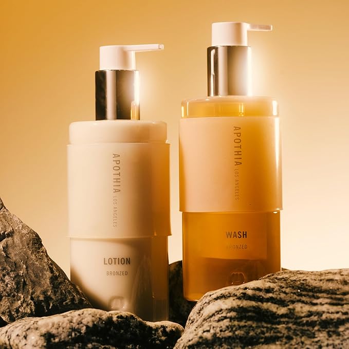 APOTHIA Hand &amp Body Wash | BRONZED | Orange Blossom Jasmine Bergamot &amp Musk | Hydrating Moisturizing Cleanser | Clean Non-Toxic Formula | 10 oz