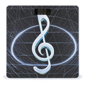 Musical Note Scale for Body Weight Digital Bathroom Scale Toughened Glass High Precision Scales for Body Weight with Large LCD Backlight Display Weight Scales