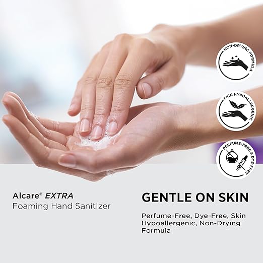 SC Johnson Professional® Alcare Extra Foaming Hand Sanitizer Starter Pack (1 cartridge + 1 dispenser) 1 L 1/CS