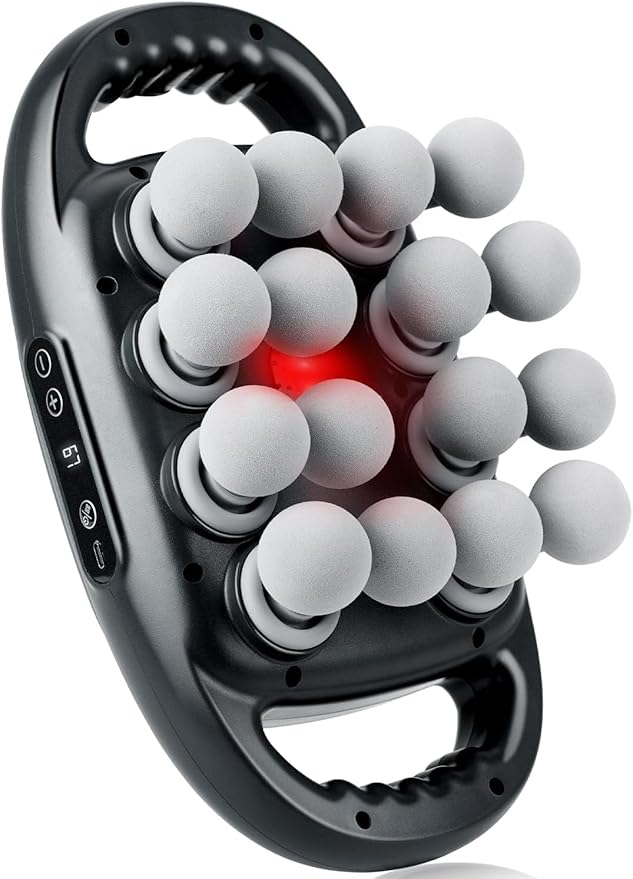 16-Head Massage Gun Deep Tissue Back Massager Electric Handheld Massager 2026 new Model for Back Shoulders Legs Muscle Pain Relief Ideal Gifts for Women Men Mom and Dad