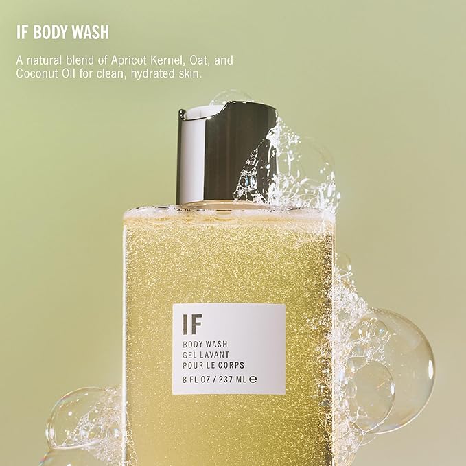 APOTHIA | IF Hand &amp Body Wash | Modern White Floral &amp Citrus | Naturally Derived Ingredients | Paraben &amp Sulfate Free | 8 oz