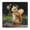 Resin Squirrel Digital Bathroom Scale for Body Weight Weighing Scale with Backlit LCD Display High Precision Measurements &amp Measures Weight Up to 180kg
