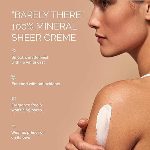 MDSolarSciences Mineral Crème SPF 50 Sunscreen for Face – Water-Resistant Broad Spectrum UV Protection – Blendable Micronized Zinc Oxide – Smooth Natural Matte Finish