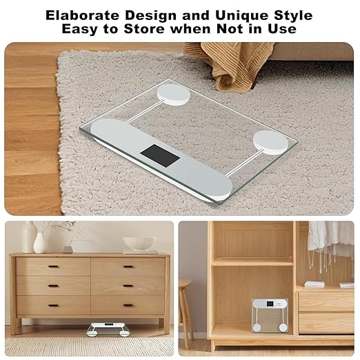 Talking Scales for Body Weight with Pure North American Male VoiceHighly Accurate Talking Bathroom Weight Scale with Large LCD ScreenTalking Scales for Visually Impaired and Seniors 440Ibs