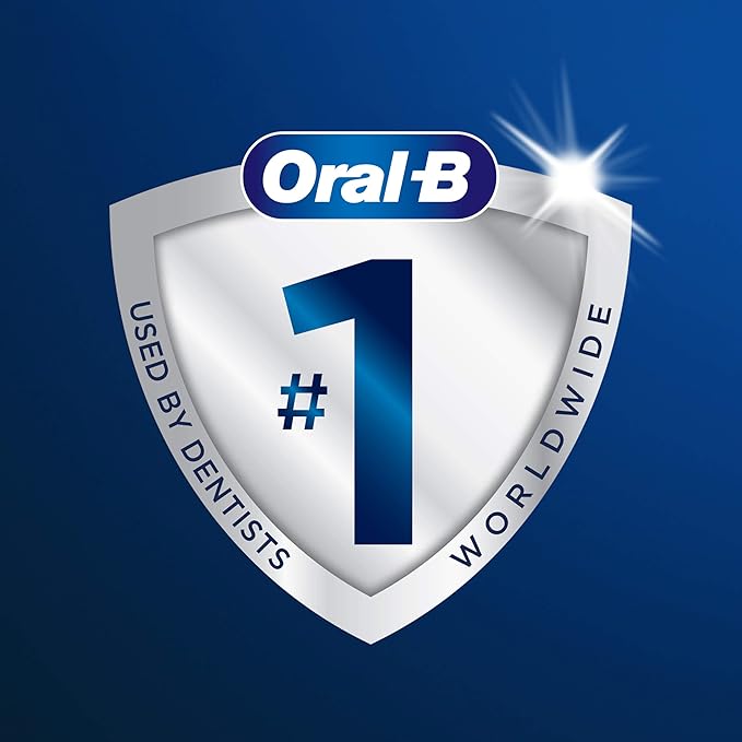Oral-B Cross Action Replacement Brush Heads for an Oral-B Electric Toothbrush Pack of 6 Black