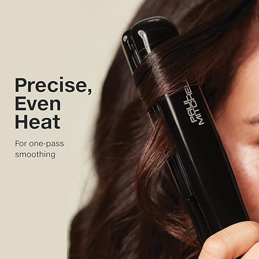 Paul Mitchell Style+ 1 Ceramic Flat Iron Adjustable Heat Settings for Straightening + Curling