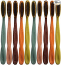 Adult Extra Soft-bristled Toothbrush‌ Bamboo Charcoal Long Toothbrush HeadPeriodontist Design Tapered Bristles for Sensitive Teeth &amp Receding Gums.【Extra Soft 10 Count (Pack of 1)】